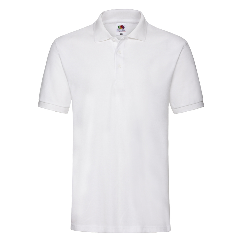 Ανδρικό Polo PREMIUM 180 WHITE 3XL