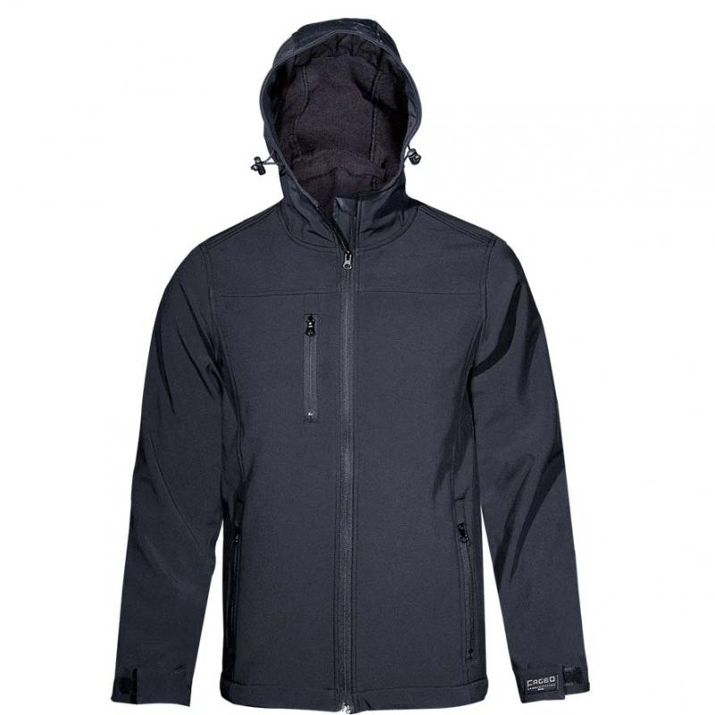 FAGEO 00523 Μπουφάν Soft shell με κουκούλα